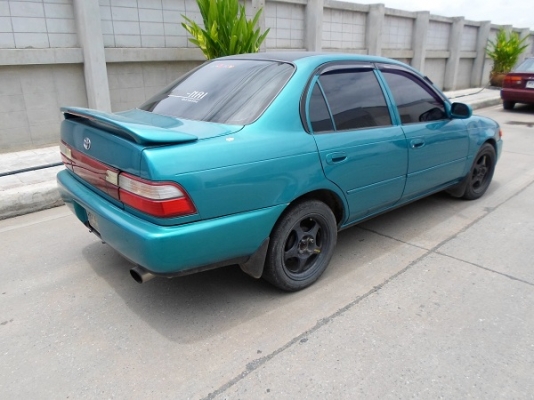 TOYOTA COROLLA โฉมสามห่วง ปี 94 เครื่อง1300 cc เครื่องหัวฉีด TOYOTA COROLLA โฉมสามห่วง ปี 94 เครื่อง1300 cc เครื่องหัวฉีด
