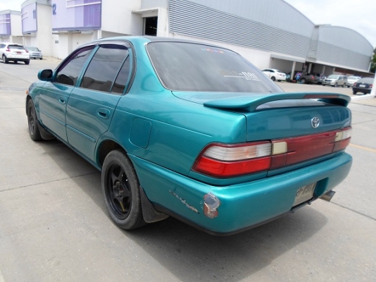 TOYOTA COROLLA โฉมสามห่วง ปี 94 เครื่อง1300 cc เครื่องหัวฉีด TOYOTA COROLLA โฉมสามห่วง ปี 94 เครื่อง1300 cc เครื่องหัวฉีด