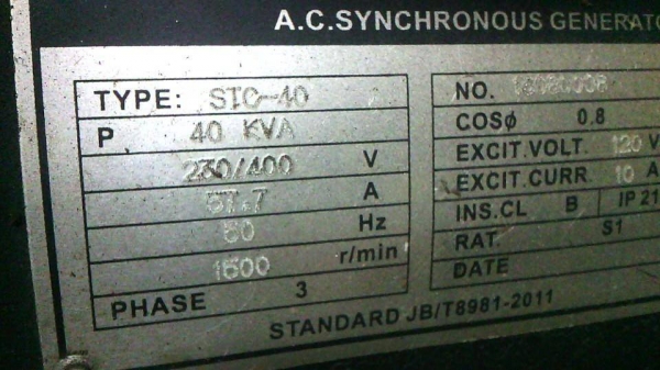 ขายด่วนคับเครื่องปั่นไฟสภาพสวย