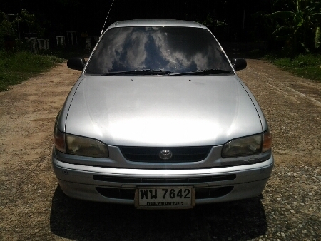 ขายรถยนต์ ปี98 โตโยต้า โคโรล่า รุ่นตองหนึ่ง เครื่อง5A 1500cc.หัวฉีด เกียร์ธรรมดา พวงมาลัยเพาเวอร์ แอร์เย็น วิทยุCD ล้อแม็ก ขอบ"16" ภายในดี เครื่องดี ช่วงล่างดีมากๆ สภาพเดิมๆบางทั้งคัน ขายถูกๆ