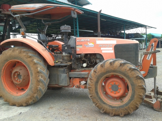 ขายM105S พร้อมดันหน้า หางไถสับใบ รถบ้านมือเดียว