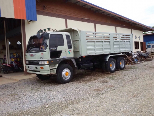 ขายรถบรรทุกสิบล้อดัมพ์ Hino 3M เครื่องเดิม 240 แรง 2 เพลา ปี 39 ยางดี แชสซีสวยเดิมๆ ทั้งคัน ทะเบียนพร้อม