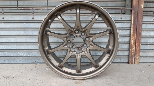 เศษแม็ก มีวงเดียว CE28 ขอบ 17 4รู100/114 กว้าง 7มีวงเดียว