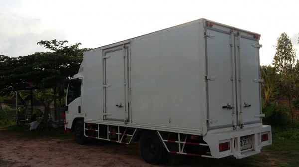 หกล้อ อีซูซุ NMR130 ปี53 บรรทุกตู้แห้ ยาว4.30ม.สภาพสวยเดิมทั้งคัน เล่มทะเบียน พร้อมโอน ใช้งานน้อย วิ่ง 60&times;&times;&times;กม.สวยจัด