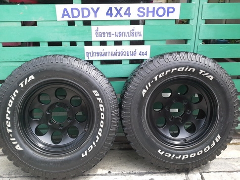 ล้อหยดนํ้า + BF All 265/70/16 ปลายปี09 สวยๆ 1ชุด
