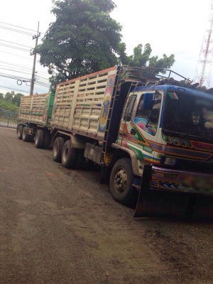 ขายรถพ่วงดัมพ์ ISUZU 320 แรง ปี 40 ดัมพ์แม่ลูก ลูก 3 เพลายังไม่ลงเล่ม ทะเบียนพร้อม