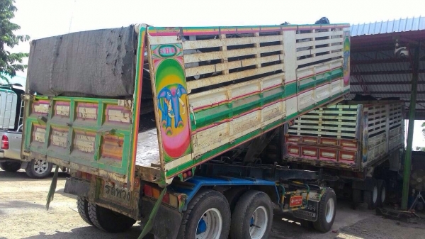 ขายรถพ่วงดัมพ์ ISUZU 320 แรง ปี 40 ดัมพ์แม่ลูก ลูก 3 เพลายังไม่ลงเล่ม ทะเบียนพร้อม ขายรถพ่วงดัมพ์ ISUZU 320 แรง ปี 40 ดัมพ์แม่ลูก ลูก 3 เพลายังไม่ลงเล่ม ทะเบียนพร้อม