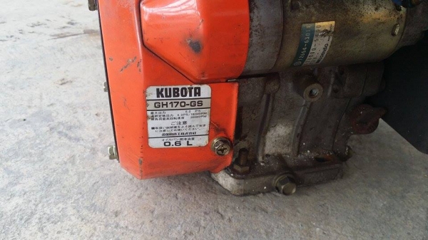 เครื่องยนต์เก่าญี่ปุ่น KUBOTA  รุ่น GH170-GS  เครื่องยนต์ติดง่าย สภาพพร้อมใช้งาน