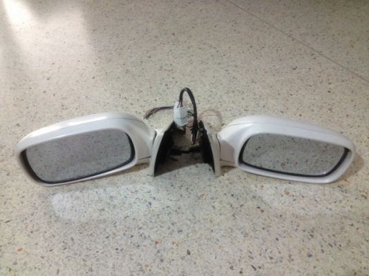 กระจกมองข้าง TOYOTA CAMRY ไม้บรรทัดพับไฟฟ้าของเก่าญี่ปุ่นสภาพสวยคู่ละ