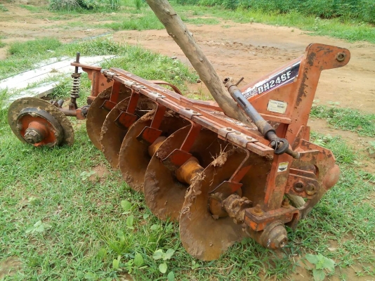 ขาย255000รถไถคูโบต้า4508 di ใบมีดดันหน้าผาล6*24ตราช้าง