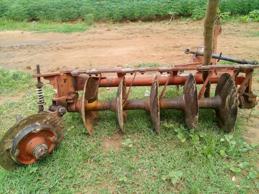 ขาย255000รถไถคูโบต้า4508 di ใบมีดดันหน้าผาล6*24ตราช้าง