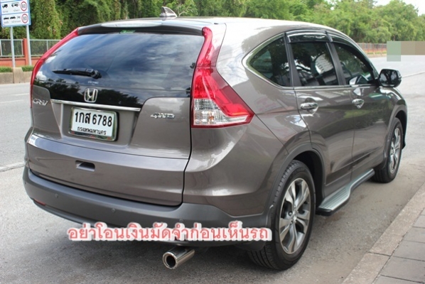 TopสุดNavi 4WD มือเดียว สภาพป้ายแดง CR-V 2.4 ปี 2013