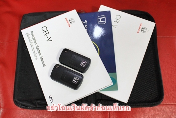 TopสุดNavi 4WD มือเดียว สภาพป้ายแดง CR-V 2.4 ปี 2013