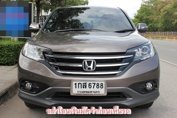 TopสุดNavi 4WD มือเดียว สภาพป้ายแดง CR-V 2.4 ปี 2013