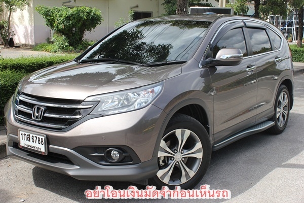 TopสุดNavi 4WD มือเดียว สภาพป้ายแดง CR-V 2.4 ปี 2013