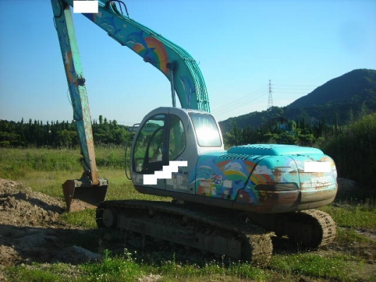 รถขุด Kobelco SK200LC-3 บูมยาว 15m* สนใจโทร. 080-6565422 (หนิง)