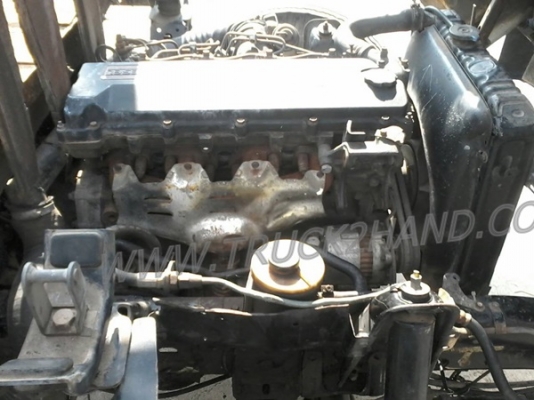 รถบรรทุก 6 ล้อ ยี่ห้อ ISUZU  120 แรงม้า พวงมาลัยพาวเว่อร์ เบรคธรรมดา มีลิฟท์ท้ายยกสินค้าขึ้น-ลงได้