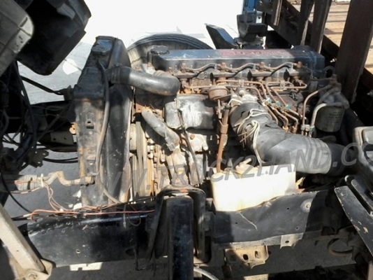 รถบรรทุก 6 ล้อ ยี่ห้อ ISUZU  120 แรงม้า พวงมาลัยพาวเว่อร์ เบรคธรรมดา มีลิฟท์ท้ายยกสินค้าขึ้น-ลงได้