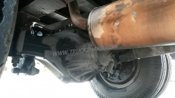 รถบรรทุก 6 ล้อ ISUZU NKR  ขนาด 85 แรงม้า แบบกระบะบรรทุกมีข้างเสริม