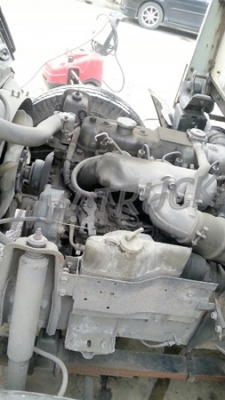 รถบรรทุก 6 ล้อ ISUZU NKR  ขนาด 85 แรงม้า แบบกระบะบรรทุกมีข้างเสริม