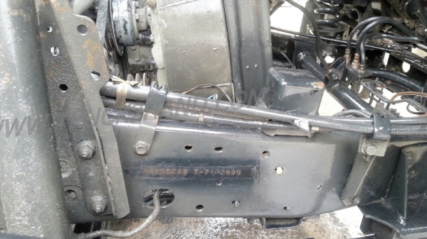 รถบรรทุก 6 ล้อ ISUZU NKR  ขนาด 85 แรงม้า แบบกระบะบรรทุกมีข้างเสริม