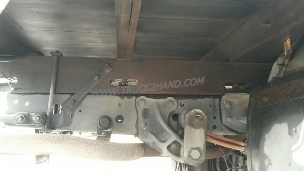 รถบรรทุก 6 ล้อ ISUZU NKR  ขนาด 85 แรงม้า แบบกระบะบรรทุกมีข้างเสริม