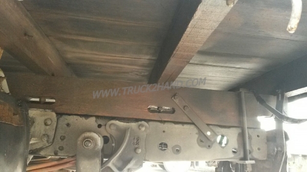 รถบรรทุก 6 ล้อ ISUZU NKR  ขนาด 85 แรงม้า แบบกระบะบรรทุกมีข้างเสริม