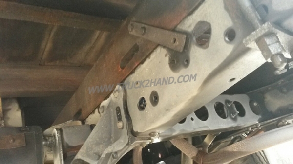 รถบรรทุก 6 ล้อ ISUZU NKR  ขนาด 85 แรงม้า แบบกระบะบรรทุกมีข้างเสริม