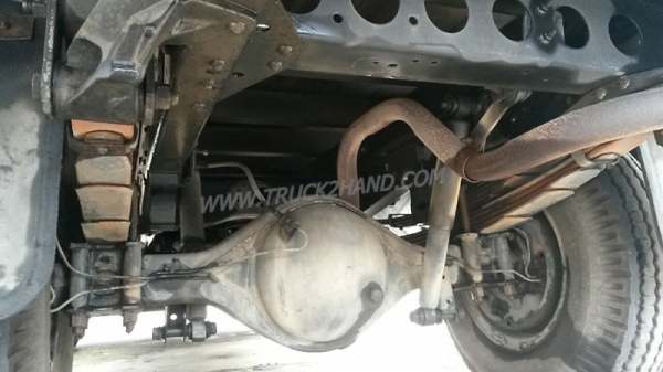 รถบรรทุก 6 ล้อ ISUZU NKR  ขนาด 85 แรงม้า แบบกระบะบรรทุกมีข้างเสริม