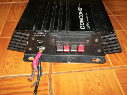 ขายถูก แอมป์ Concord CA502 (ส่งได้แต่ออกค่าส่งเองครับ)