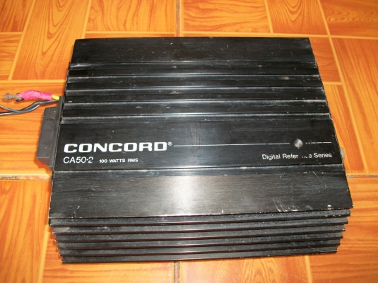 ขายถูก แอมป์ Concord CA502 (ส่งได้แต่ออกค่าส่งเองครับ)