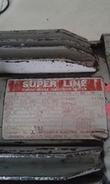 มอเตอร์มิซู 5 แรง ไฟ 220/380 คอยเดิมหมุนนิ่มคับ มอเตอร์มิซู 5 แรง ไฟ 220/380 คอยเดิมหมุนนิ่มคับ