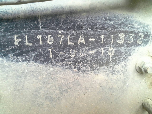 ขายถูกรถบรรทุก 10 ล้อ HINO FL 187 เพลาเดียวเครื่อง HO7D 195 แรงหัวสิงไฮเทค