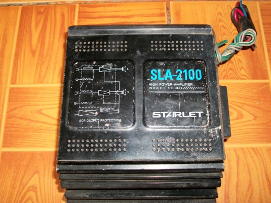ขายแอมป์สตาร์เลท SLA-2100 ของแท้ (ส่งได้แต่ออกค่าส่งเองครับ)