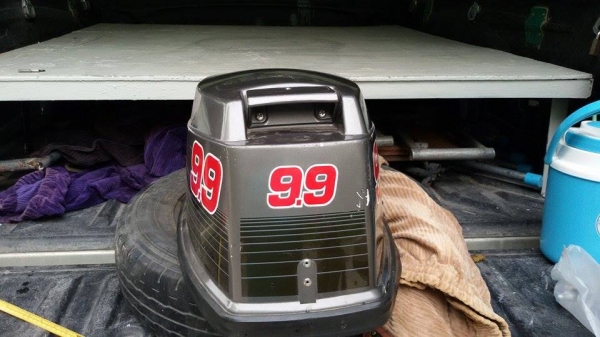 ขายเครื่องTOHATSU 9.9สภาพ95\%...24500