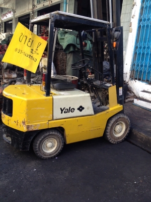 โฟล์คลิฟท์ Yale 2 ตัน เสา 3 เมตร เครื่องเบนซิล