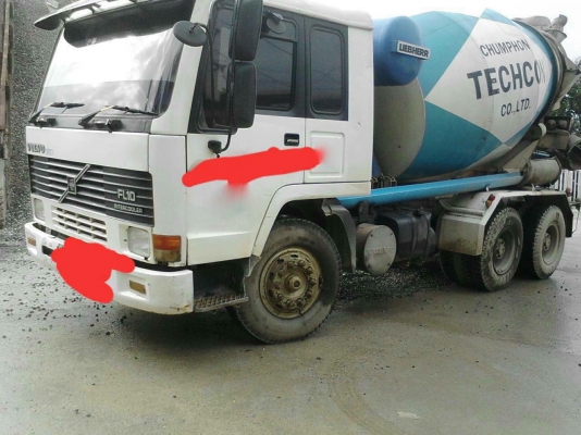 รถ 10 ล้อ VOLVO  โม่ปูน  320 แรงม้า. ปี 45   ( มีขาย 3 คัน. )      สนใจติดต่อ  081 - 6079515