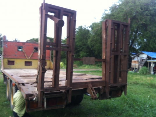 ขาย 10 ล้อ หน้ายาว2เพลาเดิม + สโล เทเลอร์รถเกี่ยว