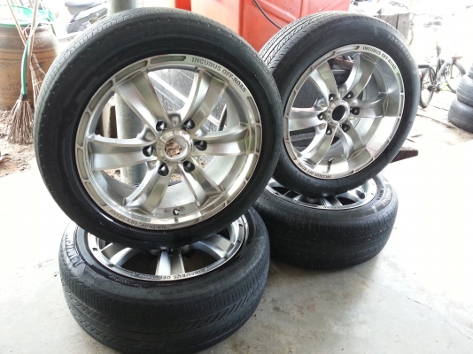 ขอบ17  หน้าตื้น หลังลึกพร้อมยาง