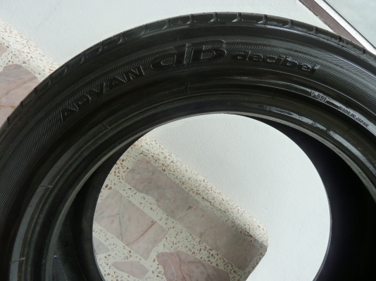 ขายยาง YOKOHAMA ADVAN dB 195-55-15 ปี12 650บาท ดอกหนาๆสวยสภาพดี