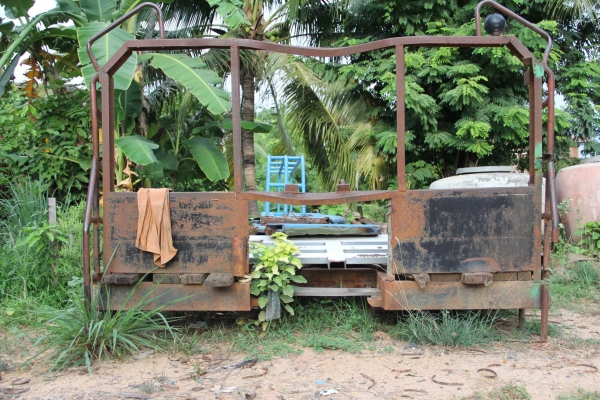 ขายหางเทนเลอร์ 10 ล้อเหล็กรางหน้า 6  กลับหลัง