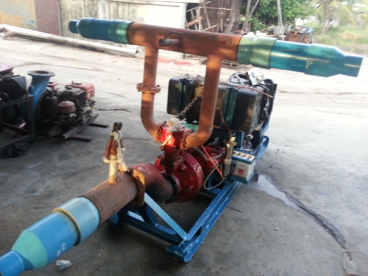 ปั้มดับเพลิงme-5ชนกับเครื่อง100แรงส่งไป จ.  อุบลราชธานี เรียบร้อย สั่งขนาดอื่นๆได้นะคับ