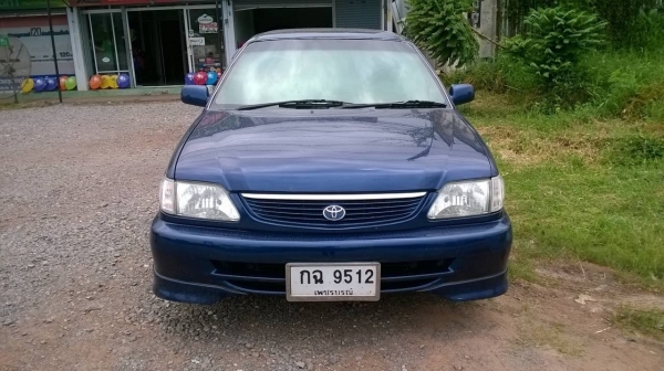 ขายรถเก๋ง TOYOTA SOLUNA 1.5 GLi ปี 2001/2544 เกียร์ออโต้ กระจกไฟฟ้า แอร์เย็น ทะเบียนพร้อมโอน