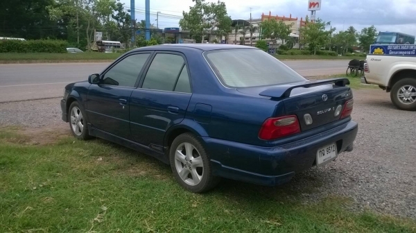 ขายรถเก๋ง TOYOTA SOLUNA 1.5 GLi ปี 2001/2544 เกียร์ออโต้ กระจกไฟฟ้า แอร์เย็น ทะเบียนพร้อมโอน