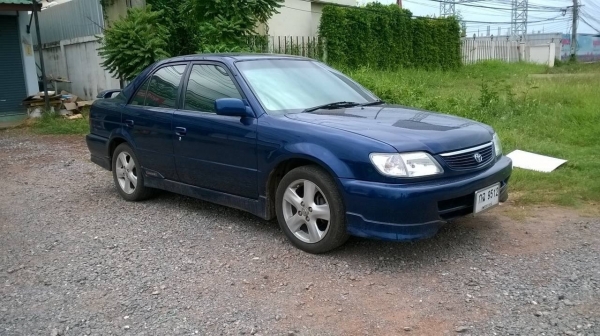 ขายรถเก๋ง TOYOTA SOLUNA 1.5 GLi ปี 2001/2544 เกียร์ออโต้ กระจกไฟฟ้า แอร์เย็น ทะเบียนพร้อมโอน