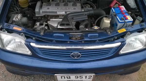 ขายรถเก๋ง TOYOTA SOLUNA 1.5 GLi ปี 2001/2544 เกียร์ออโต้ กระจกไฟฟ้า แอร์เย็น ทะเบียนพร้อมโอน