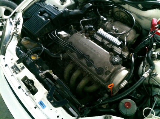 Civic ตาโต เครื่อง D15B Auto เพิ่งวาง สีขาวType R Civic ตาโต เครื่อง D15B Auto เพิ่งวาง สีขาวType R