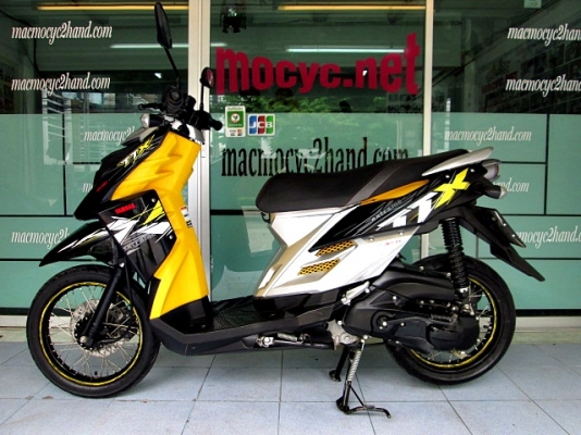 ttx  สีเหลืองดำ ระบบหัวฉีด กระบอกสูบไดอะซิล รถเดือน มิถุนายน ปี 2555 ไมล์ 8 พันโล  ของแถม 3 รายการ 26900