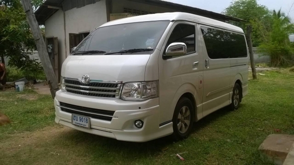 ขายรถตู้ TOYOTA Ventury ปี 2012/2555 ตัวทอป V ติดแก๊ส NGV (ยังไม่ลงเล่ม) วิ่งน้อยแค่ 55,000 กม มีเบาะนวดไฟฟ้า ประกันชั้นหนึ่ง ทะเบียนพร้อมโอนครับ