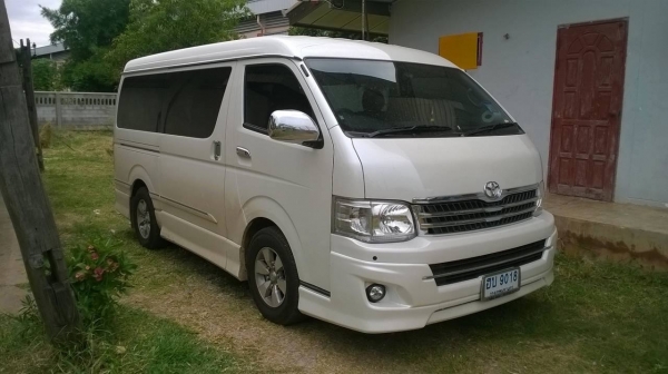 ขายรถตู้ TOYOTA Ventury ปี 2012/2555 ตัวทอป V ติดแก๊ส NGV (ยังไม่ลงเล่ม) วิ่งน้อยแค่ 55,000 กม มีเบาะนวดไฟฟ้า ประกันชั้นหนึ่ง ทะเบียนพร้อมโอนครับ